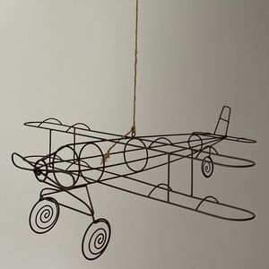 Pottery Barn Airplane hanging wire